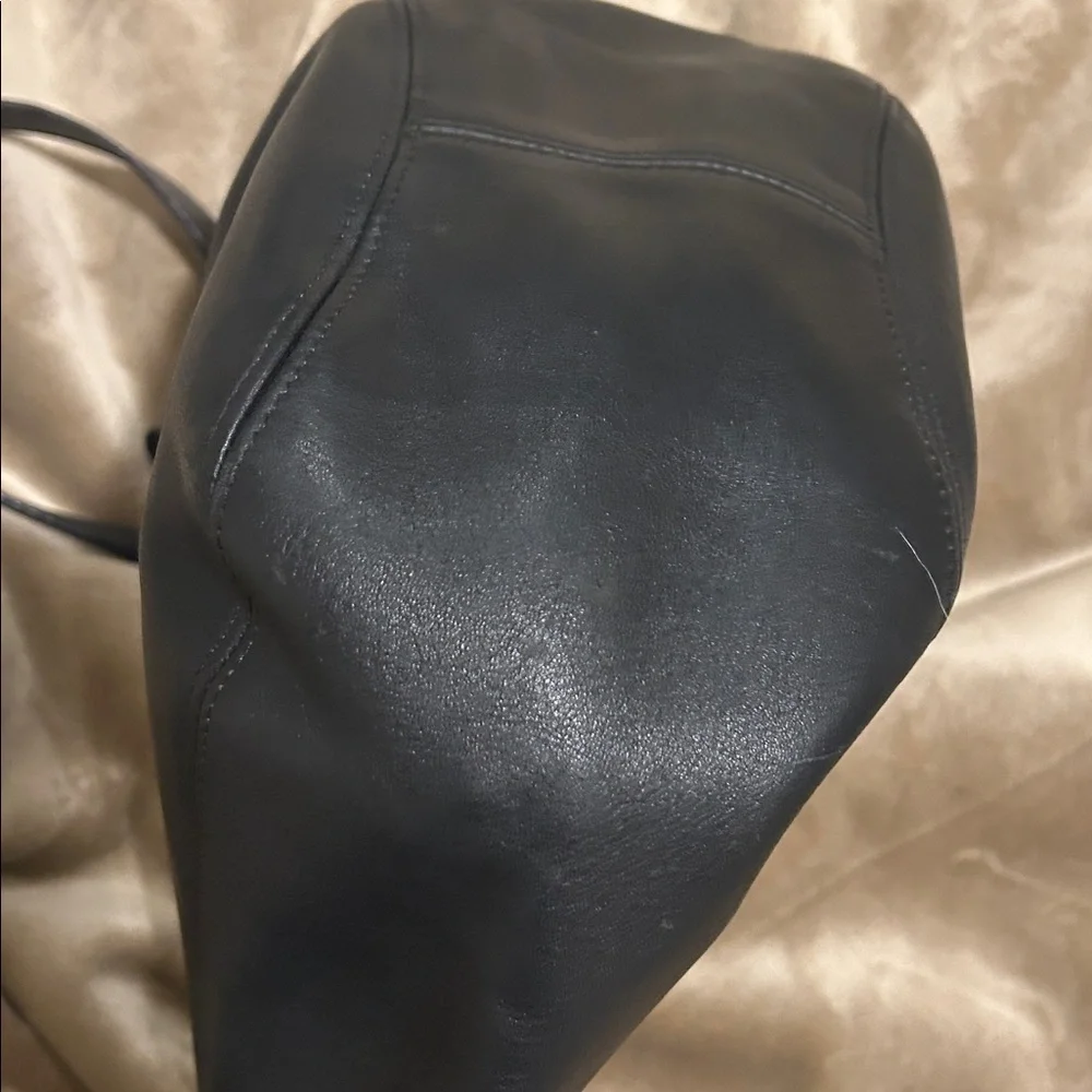 Coach Monterey Hobo Black Leather Vintage Bucket Bag- Excellent! - Picture 7 of 12